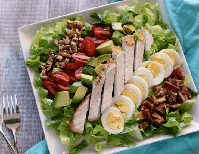 salad giảm béo giàu protein