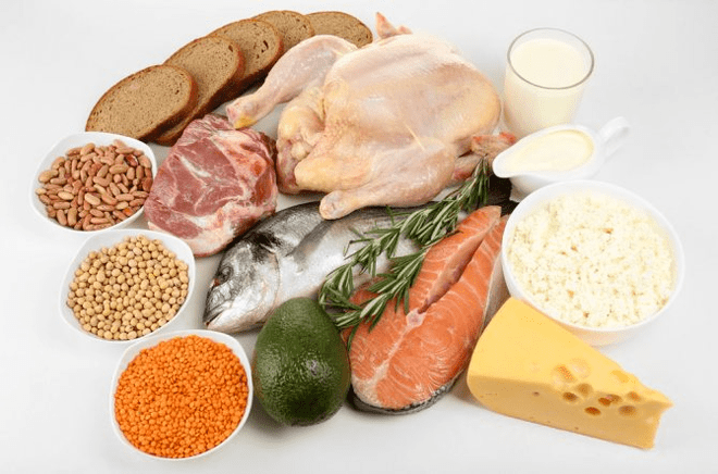 thực phẩm cho chế độ ăn kiêng protein 7 ngày